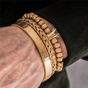 Colis avec 3 bracelets duo couple luxe de qualité 