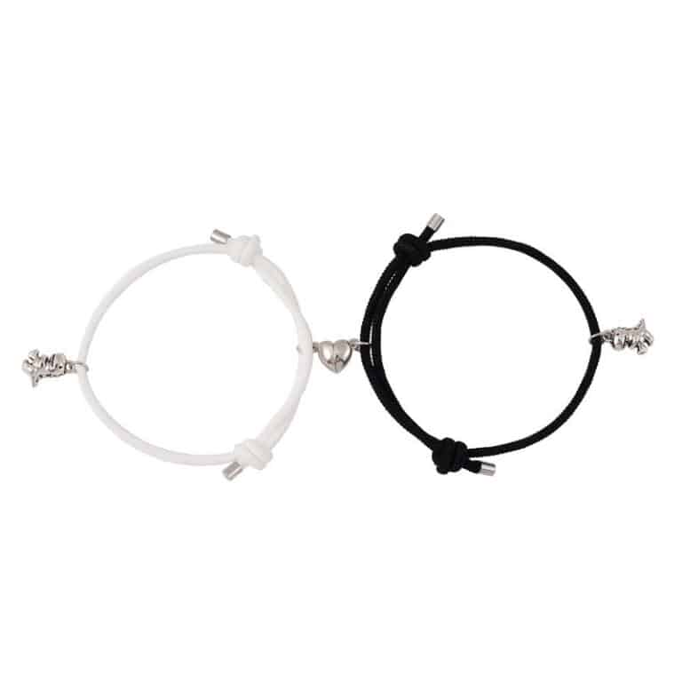 Bracelets couple aimantés