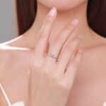 Bague de promesse infini femme en argent