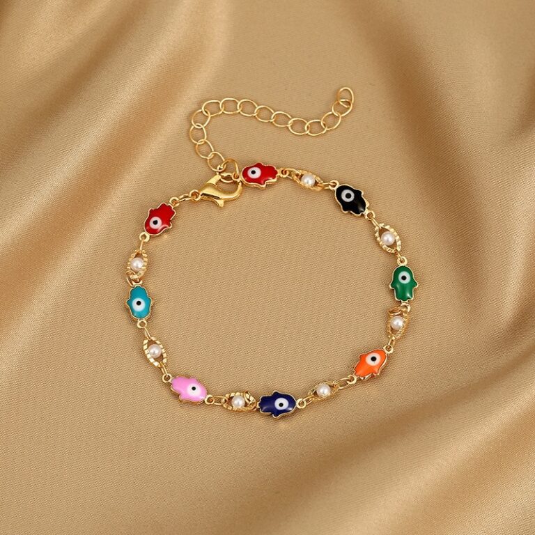 Bracelet coloré femme de coeur 6
