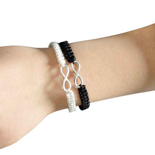 bracelet couple infini