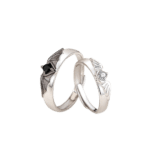 Bague de promesse duo