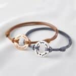 Bracelet duo amoureux personnalisé