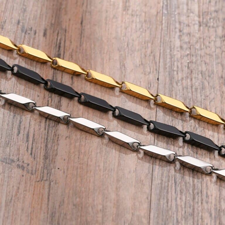 Bracelet de promesse homme 3 couleurs sur bois