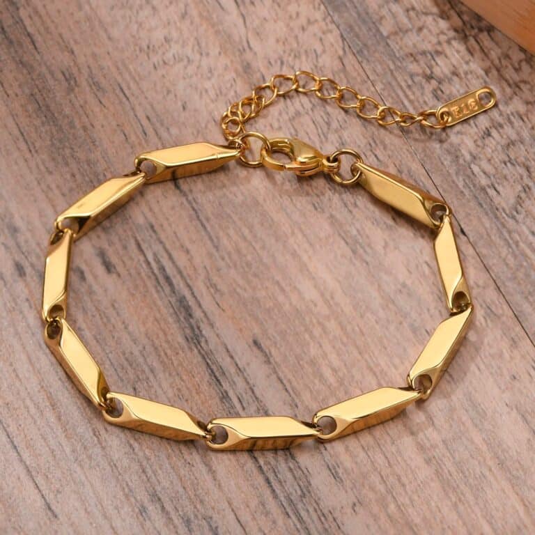 Bracelet de promesse homme couleur or