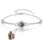 Bracelet personnalisé avec photo à l'intérieur