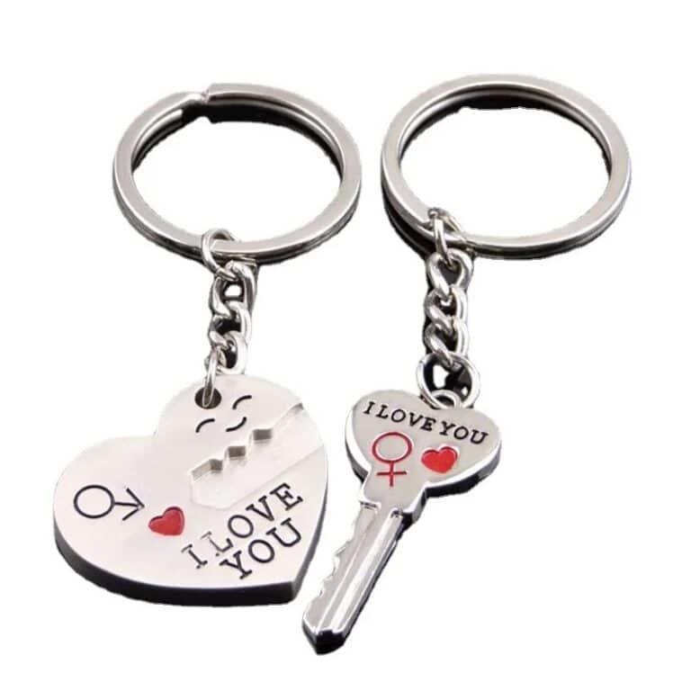 Porte clé amoureux