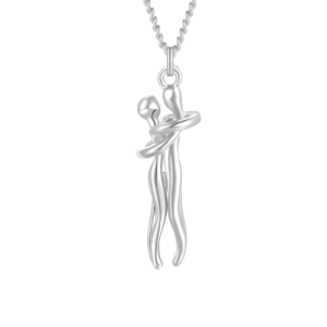Collier couple enlacé (lot de 2)