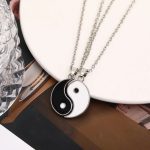 Collier couple yin yang