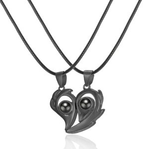 Collier aimanté pour couple
