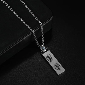 Pendentif iris œil personnalisé